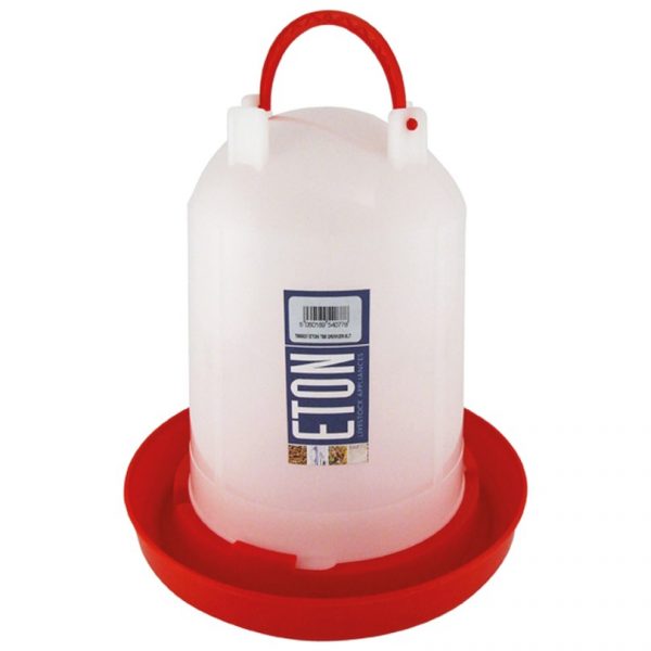 poultry drinker, holds 6 litres